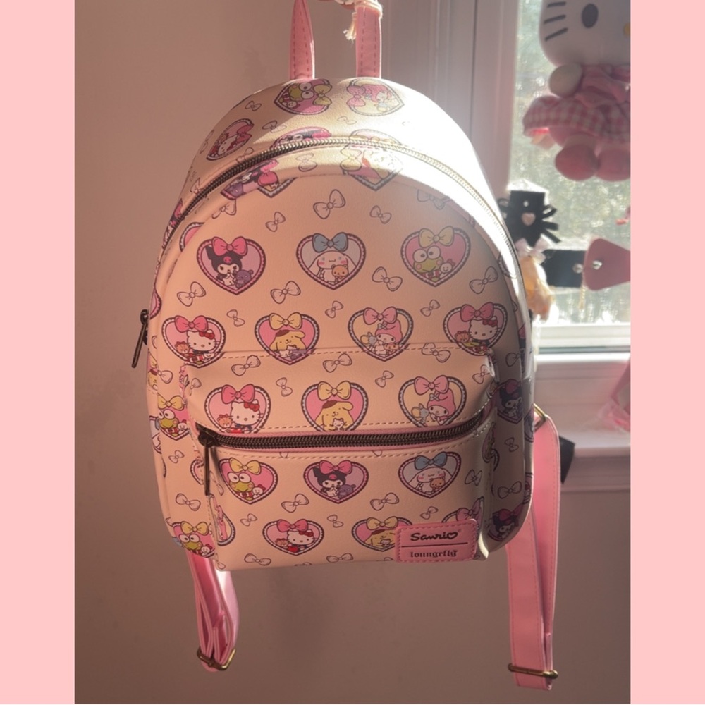 Loungefly Hello Kitty And Friends Bestie Hearts Mini Backpack